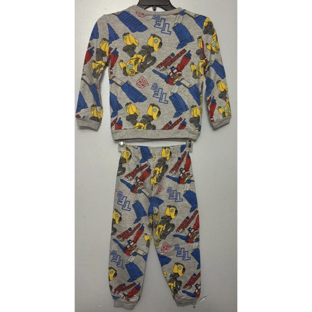 Transformer 2 PCs Boys Sweat Suit Size 7